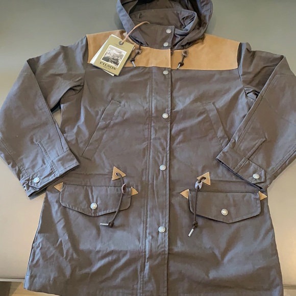 C.C. Filson Women’s Mountain Parka, Filson Jacket, Coat NEW Root - Picture 3 of 10